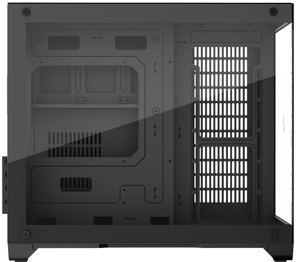 Корпус mATX 1STPLAYER MEGAVIEW MV6-TP ARGB Black