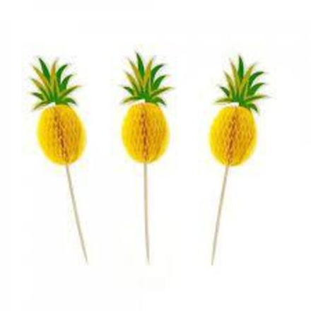 Шпажки для канапе одноразовые "Ананас" / набор 6 шт. /