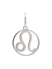 Подвеска Знак зодиака Лев из серебра