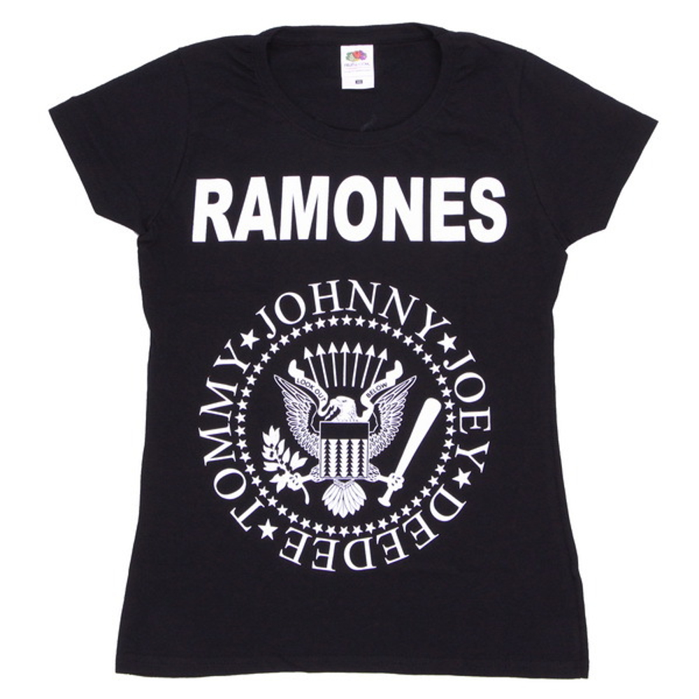 Футболка женская Ramones - лого