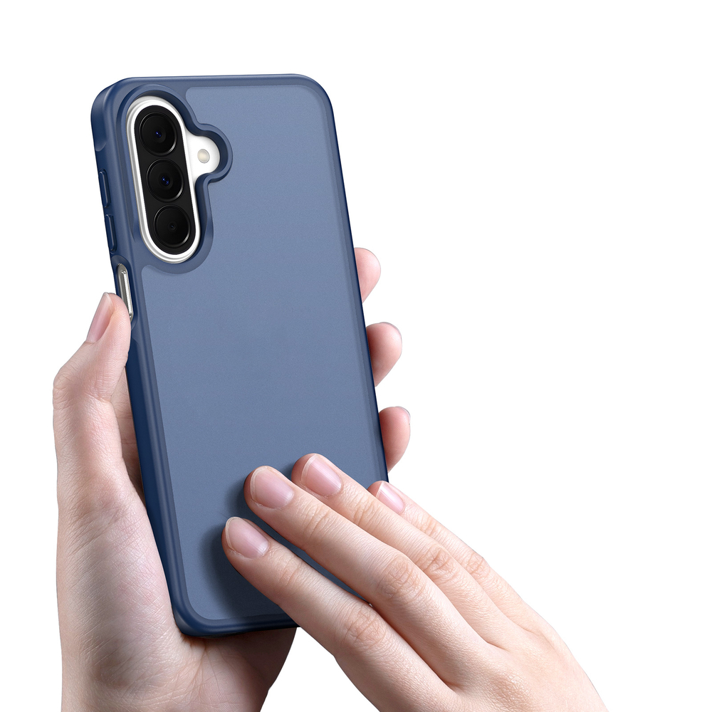 Матовый чехол темно-синего цвета для Samsung Galaxy A27, серия Yind Series от Dux Ducis