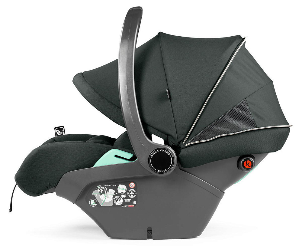Коляска Peg Perego Veloce TC New Belvedere Lounge 3 в 1 Metal