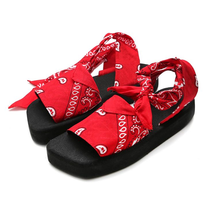 Сандалии «BANDANA RED»