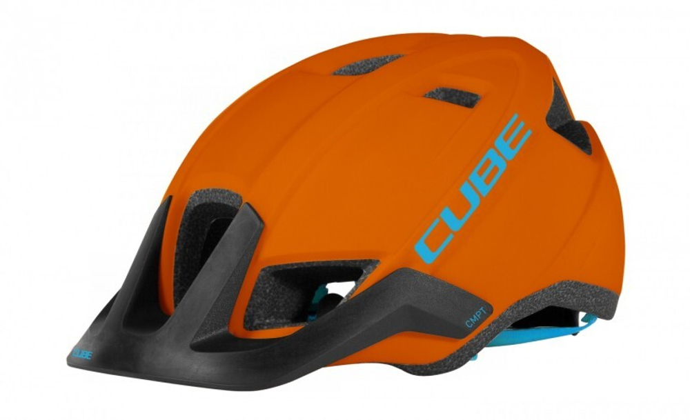 Шлем CUBE Helm CMPT orange´n´blue  L (58-61)