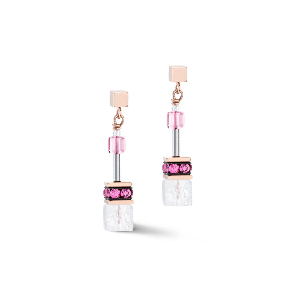 Серьги Coeur de Lion Pink 3018/21-0400