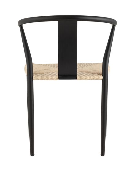 Стул обеденный Wishbone  Style металлический бежевый