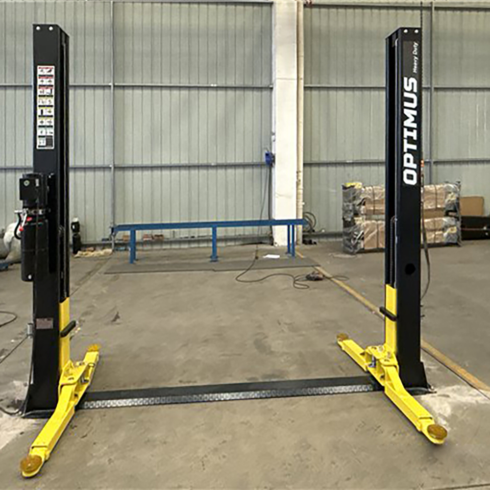 SF-OPT-4T/380 Подъемник двухстоечный с нижней синхронизацией 4 тонны, двухст. разбл., 380В