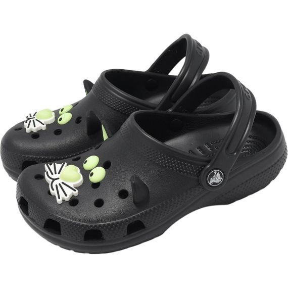 Crocs Classic Glow 'Black Cat'