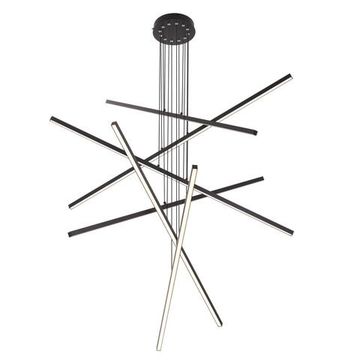 CL203261 Стиг Черный Люстра Подвесная