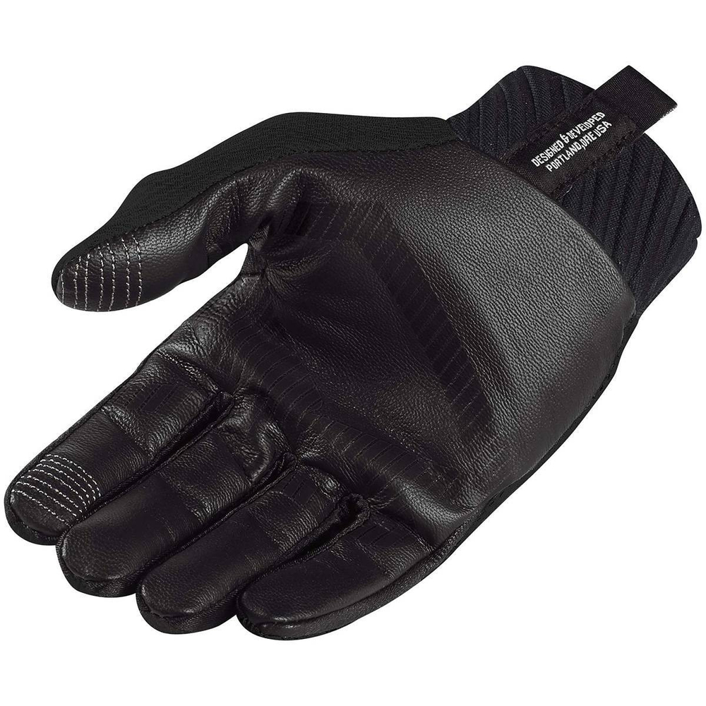 Мотоперчатки женские Icon Anthem Stealth Lady Gloves
