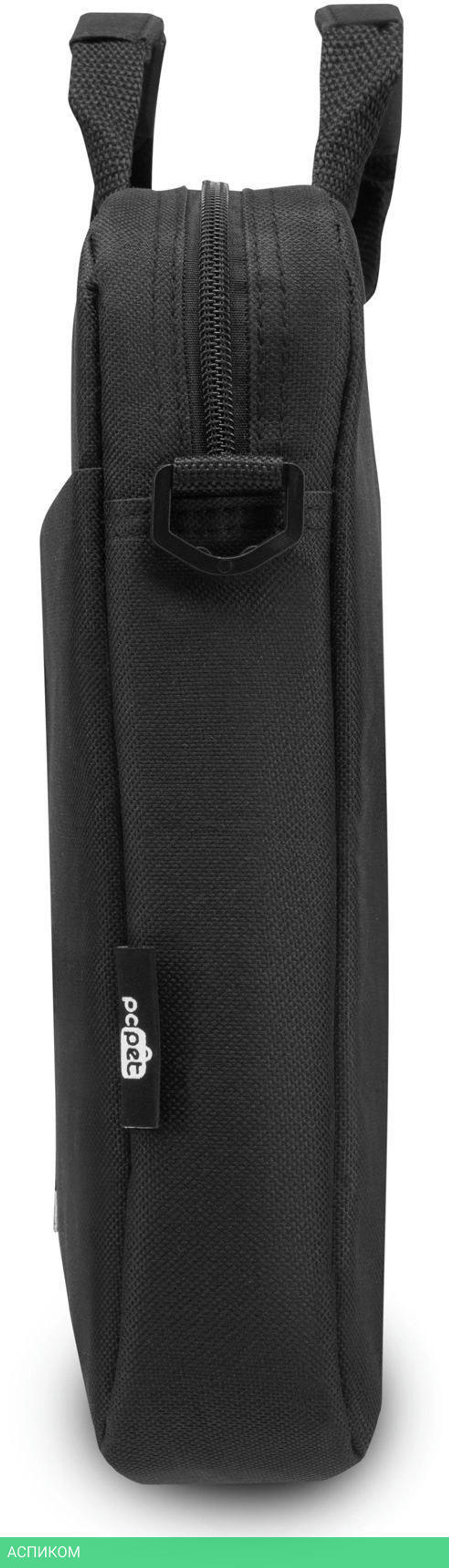 Сумка для ноутбука PC Pet HQ Classic черный/синий (PCP-1001BL)