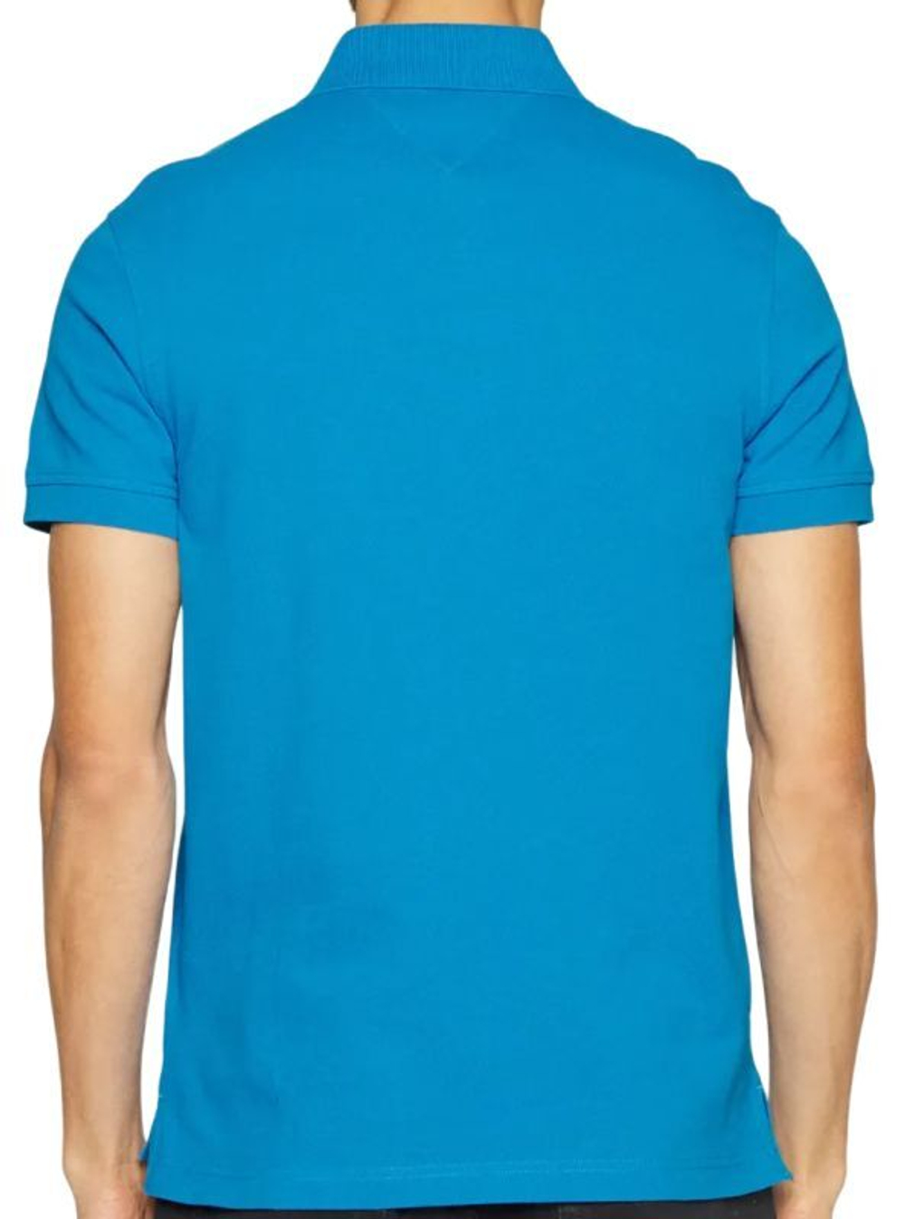 Мужское теннисное поло Tommy Hilfiger Core 1985 Slim Polo - shocking blue