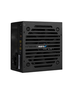 Aerocool 600W Retail VX PLUS 600 ATX v2.3 Haswell, fan 12cm, 500mm cable, power cord, 20+4P, 4+4P, PCIe 6+2P x2, PATA x3, SATA x4, FDD