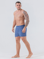 Трусы мужские боксеры синий