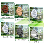 Умный рекуператор VAKIO BASE SMART серый - компактное устройство приточно-вытяжной вентиляции