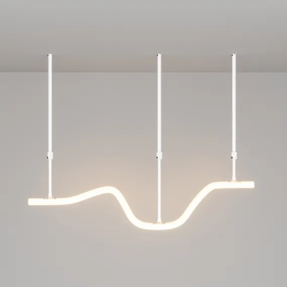 Жесткий телескопический подвес для круглого неона 360° D25 Led Strip 20326
