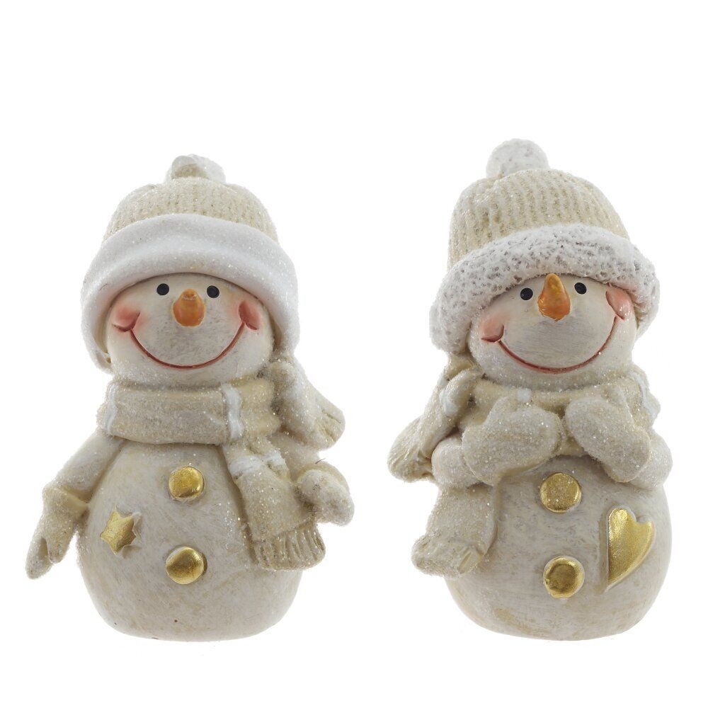 GAEM Фигурка декоративная "Снеговик", L4 W4 H5,5 см, 2в.