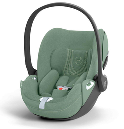 Коляска 3 в 1 Cybex Priam IV Rosegold complete и автокресло Cloud T i-Size Leaf Green Plus Cozy Beige