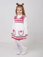 Сарафан вязаный для девочки