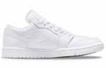 Кроссовки Jordan Air Jordan 1 Low "Triple White" (Женская размерная сетка)