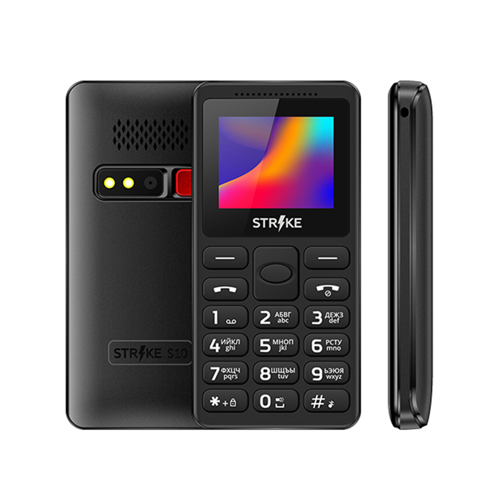 Мобильный телефон Strike S10, чёрный