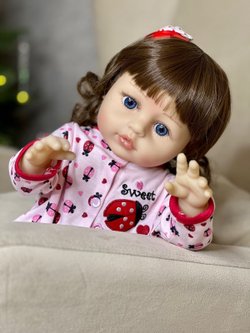 Кукла Реборн виниловая 48см в пакете (FA-061)