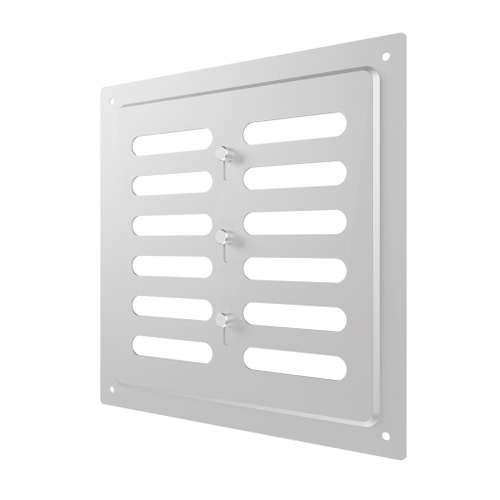 Решетка вент. 200*200 2020MER оцинкованная сталь,  регулируемая ERA