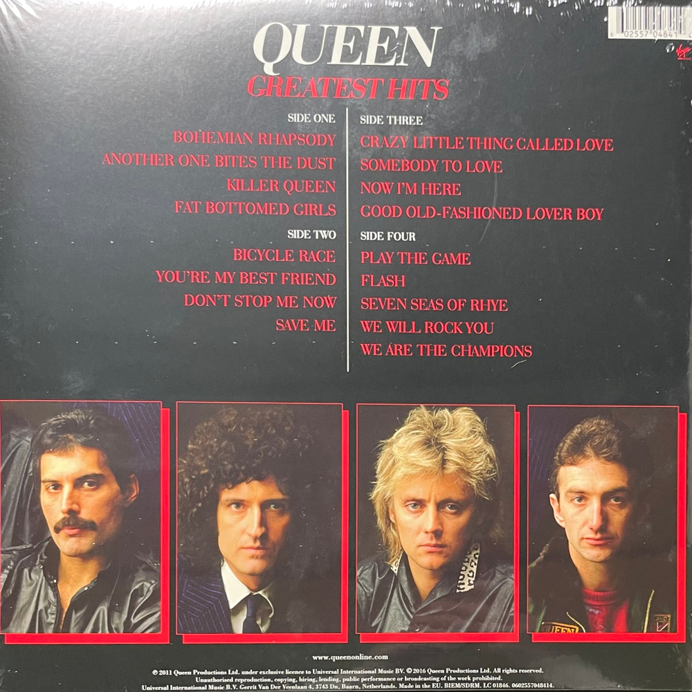 Queen ‎– Greatest Hits 2LP (Европа 2016г.)