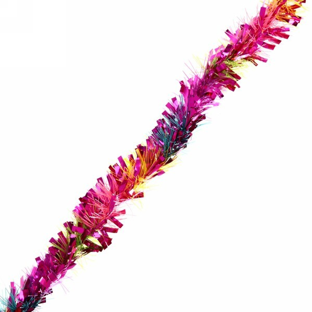 Мишура 2м 7см «Радужные огни», микс