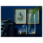 Подсвечник IKEA PARLBAND (ПЭРЛЬБАНД), Золотой, Металл, Стекло, 10 см