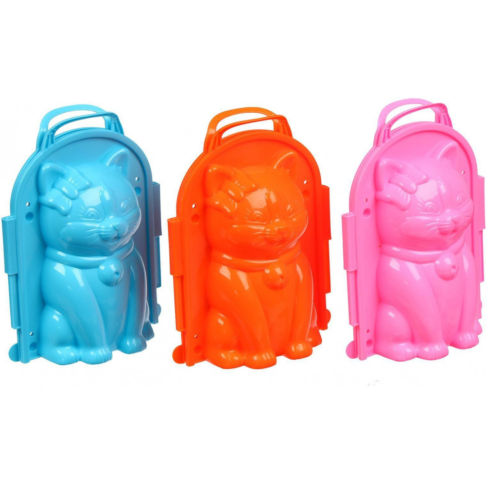 Форма для снежков в виде кошки