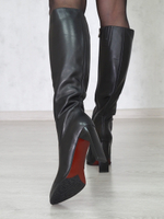 Сапоги женские демисезонные POPULAR FASHION SA55B-573A