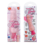 Розовый нежный вибромассажер Pure Bendies