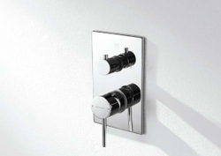 Смеситель встраиваемый в стену Bravat Arc (2-функц)