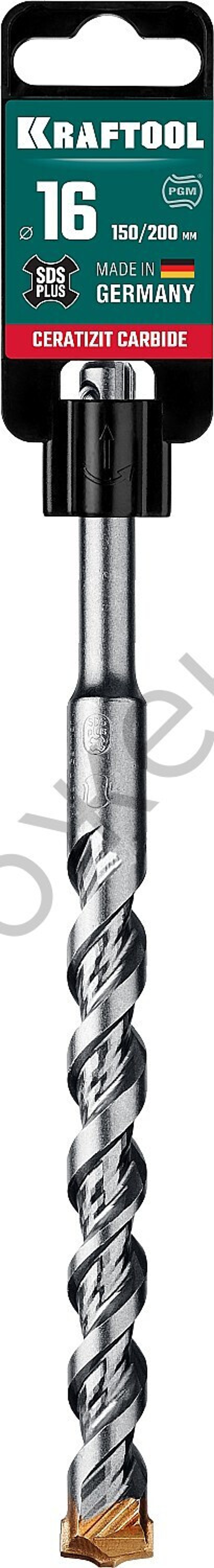 KRAFTOOL CERATIZIT CARBIDE 16 х 200 мм, SDS-plus бур (29320-210-16)