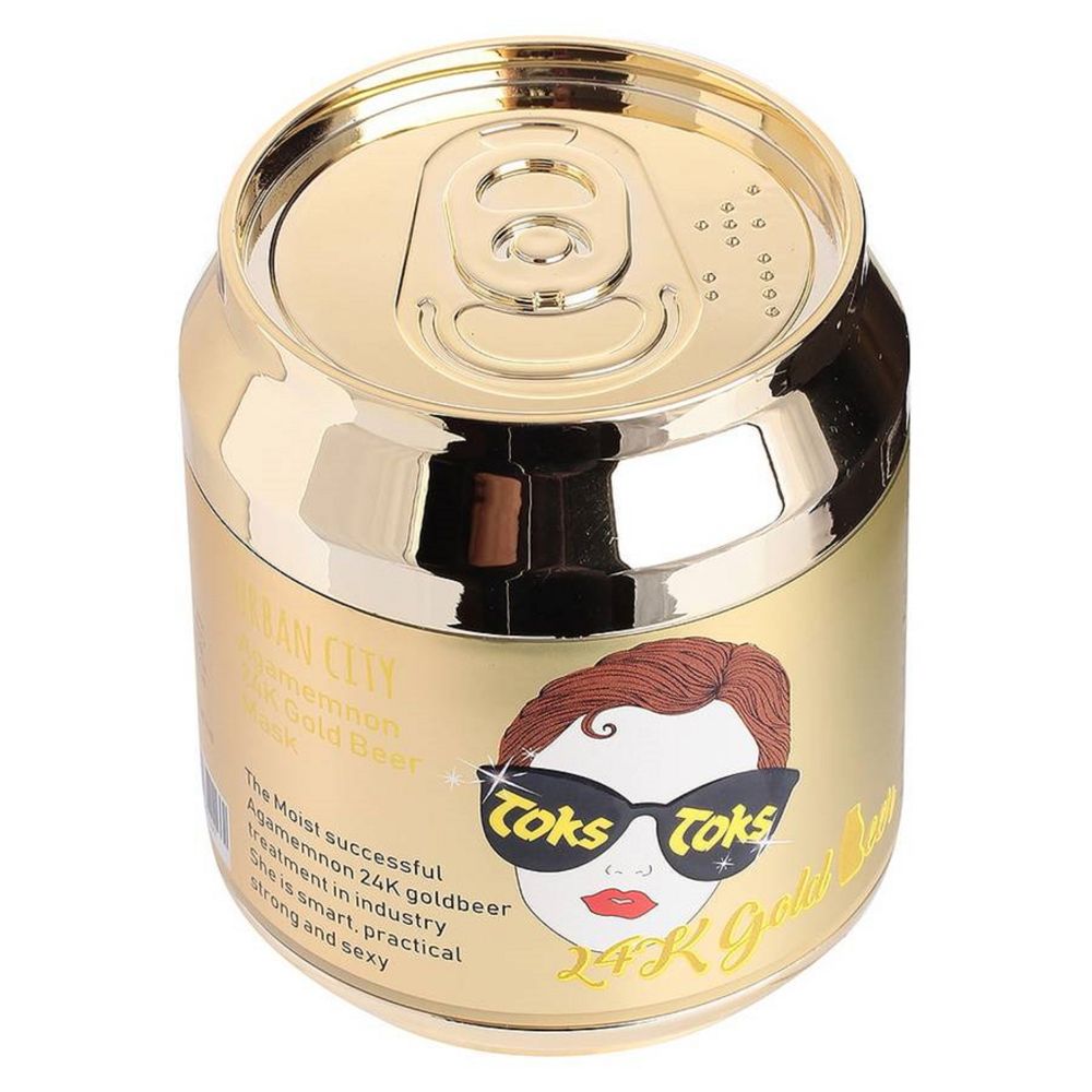 Baviphat Urban Dollkiss Agamemnon 24K Gold Mask омолаживающая маска для лица с золотом