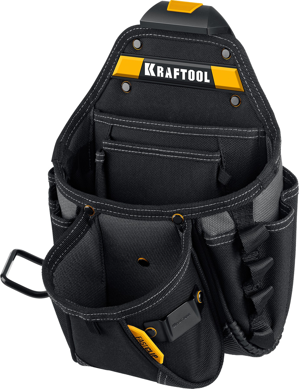 KRAFTOOL KBS-4 пояс монтажника, в комплекте: пояс монтажника и 3 сумки (38760-4)