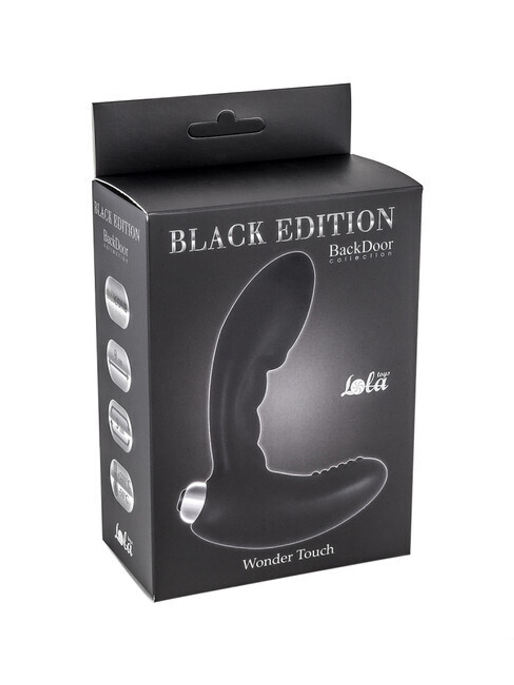 Стимулятор простаты с вибрацией Wonder Touch (Цвет: черный)