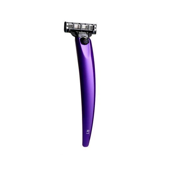 Бритва Bolin Webb R1, фиолетовый металлик, Gillette Mach3