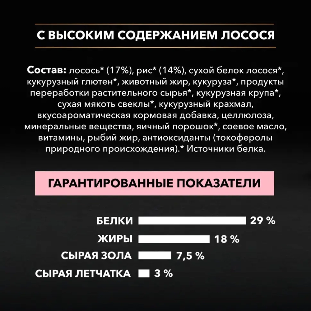 Pro plan opti derma medium сухой корм для взрослых собак средних пород при чувствительной коже с лососем - 3 кг