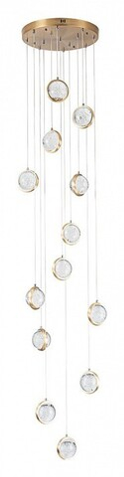 Подвесная люстра Arte Lamp Faberge A2451SP-75PB