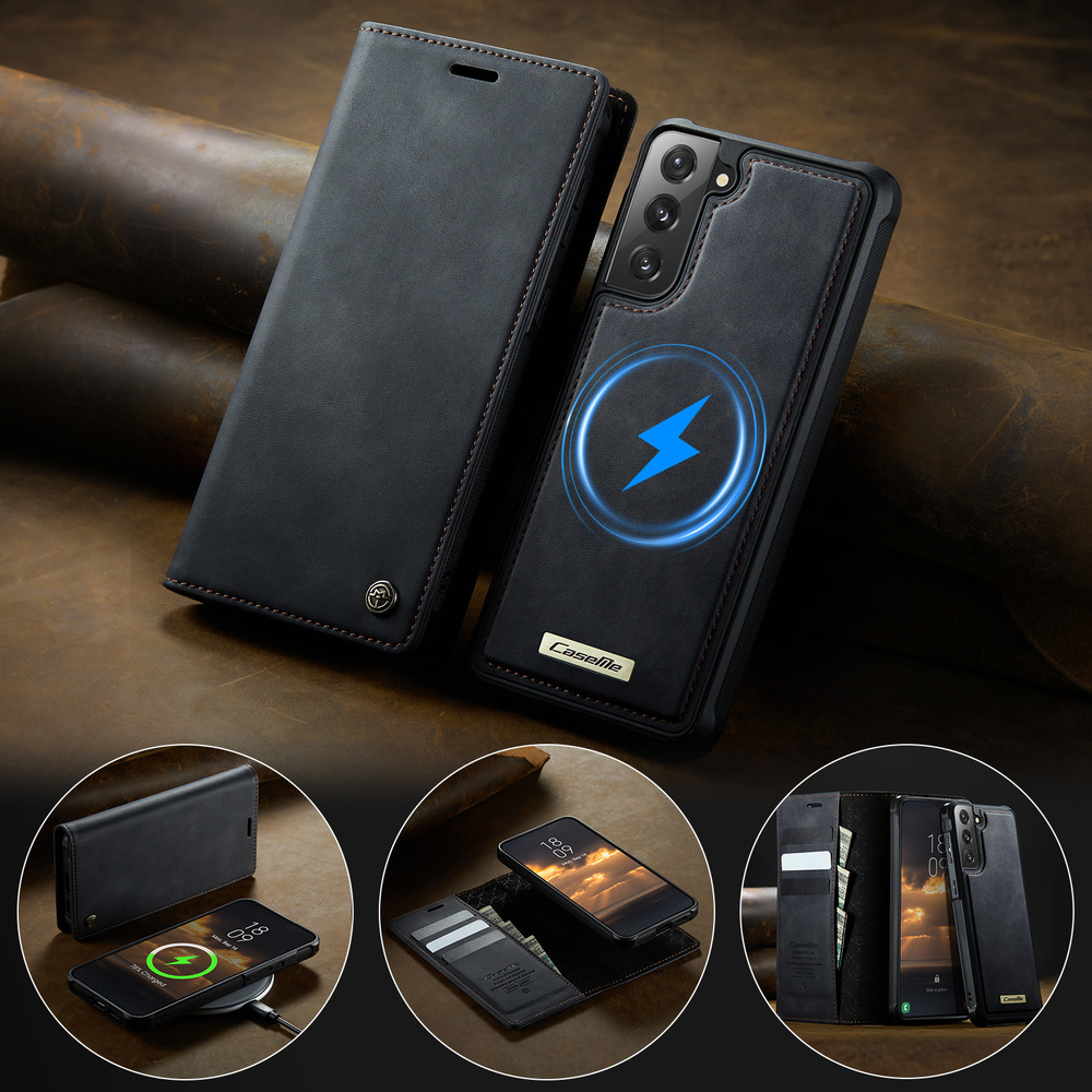 Чехол-кошелек CaseMe 2 in 1 MagSafe Samsung Galaxy S21 FE