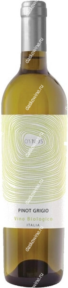 Вино Ойнос Пино Гриджио Биолоджико