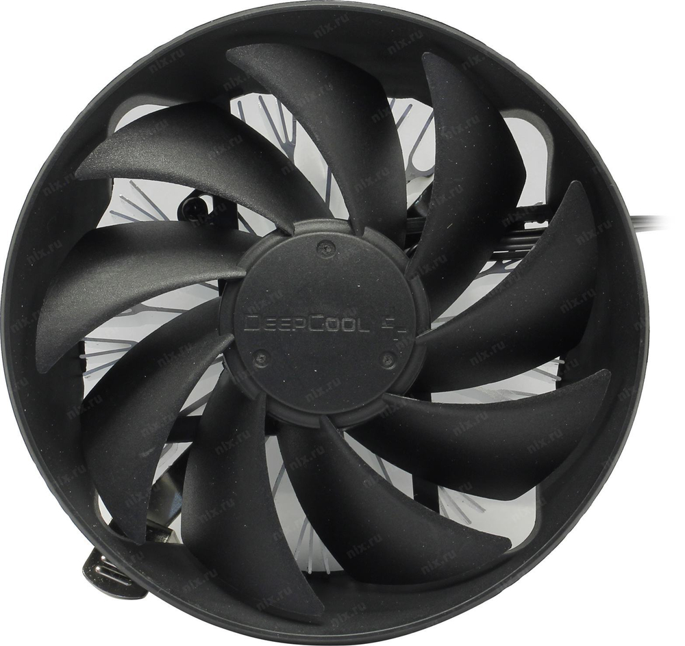 Охладитель Deepcool &lt;DP-MCAL-HT&gt; GAMMA HUNTER (3пин, 775/1155, 21дБ, 1600об/мин, Al)