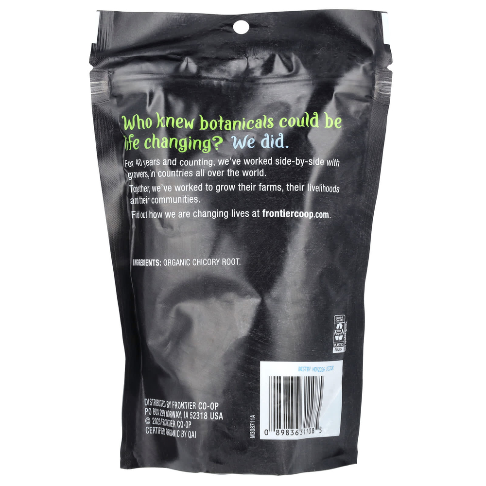 Frontier Co-op, Органический жареный корень цикория, 11,99 унции (340 г)
