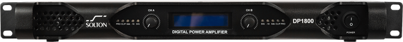 Solton DP 1800 - Усилитель 2-х канальный, Класс D; 2,5-дюймовый ЖК-дисплей;
2 х 600 Вт на 8 Ом; 2 x