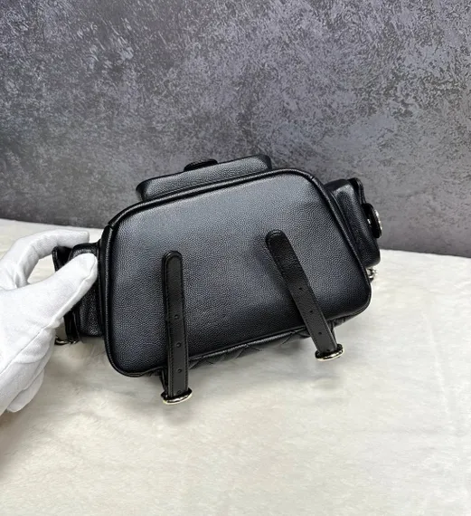 Рюкзак Chanel mini, чёрный