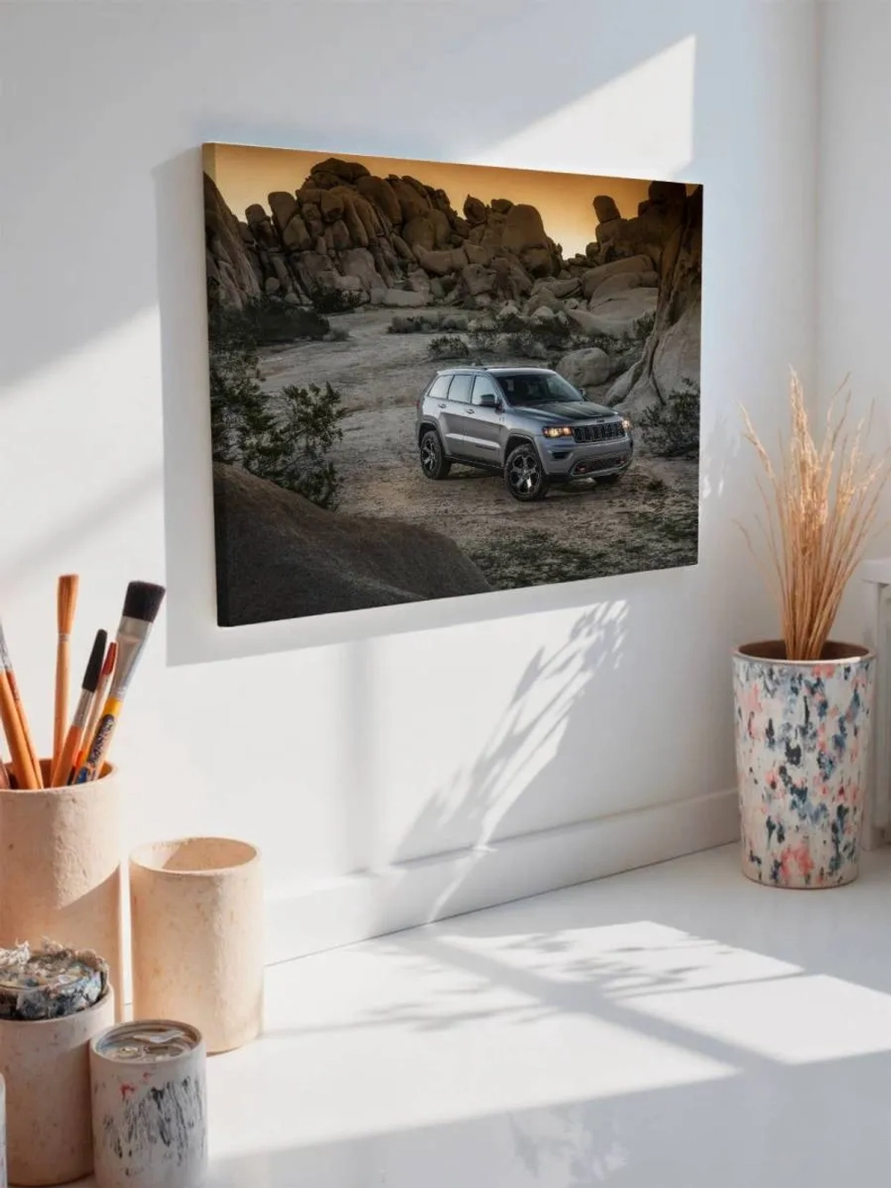 Картина на стену 40 X 50 Внедорожник