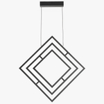 Citilux Cube CL719241 Подвесная светодиодная люстра Чёрная