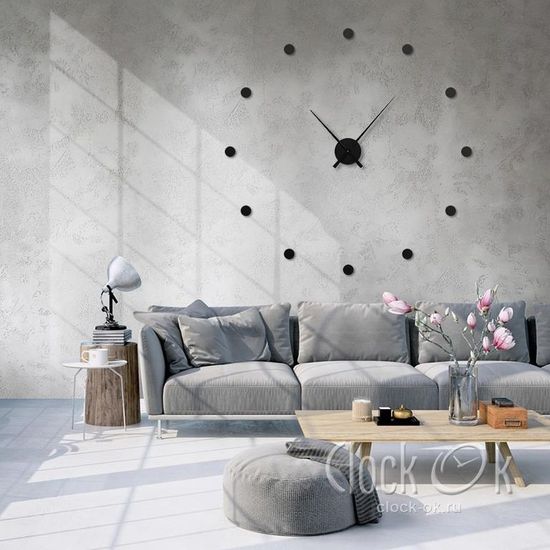 Настенные 3D часы Stones